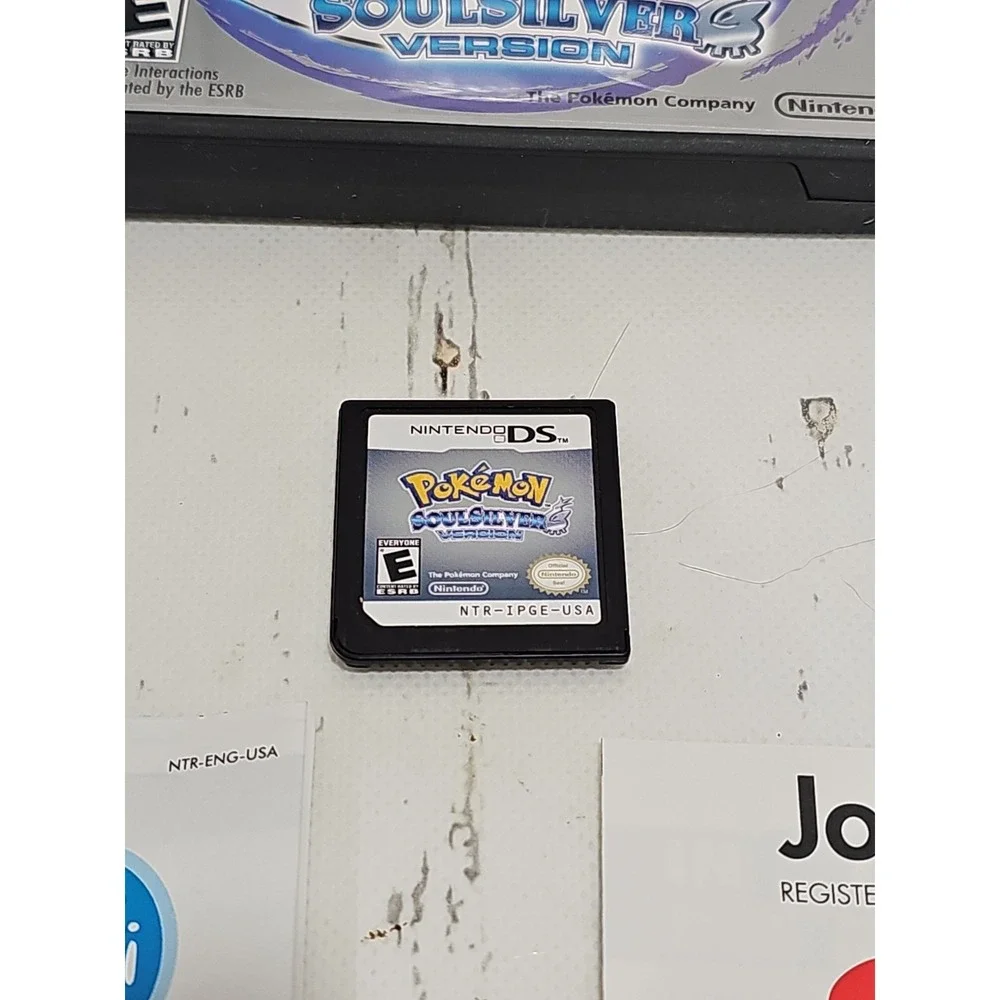 Pokémon SoulSilver Version Nintendo DS Authentic Tested Complete CIB